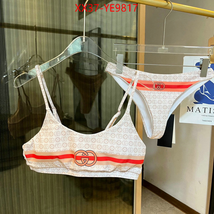 Swimsuit-GUCCI,replcia cheap from china ID: YE9817,$: 37USD