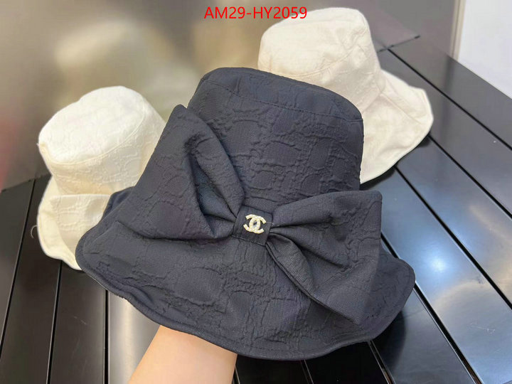 Cap (Hat)-Chanel 2023 luxury replicas ID: HY2059 $: 29USD