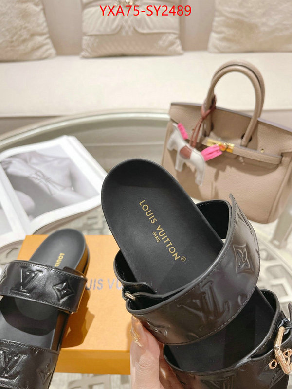 Women Shoes-LV aaaaa class replica ID: SY2489 $: 75USD