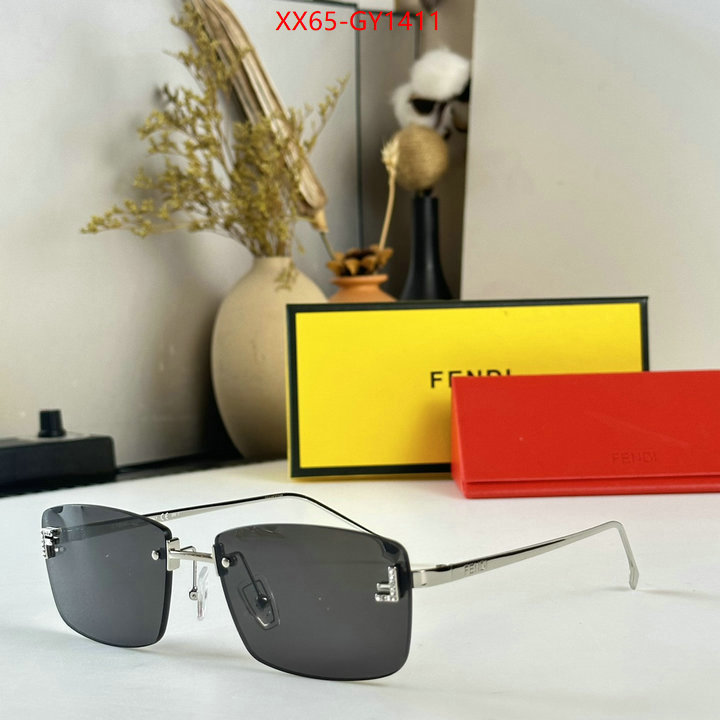 Glasses-Fendi,what is a counter quality ID: GY1411,$: 65USD