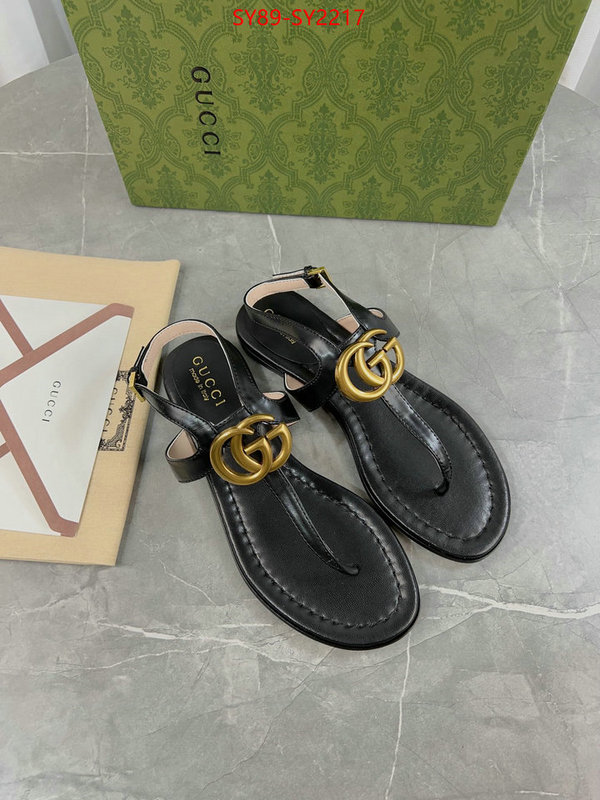 Women Shoes-Gucci designer replica ID: SY2217 $: 89USD