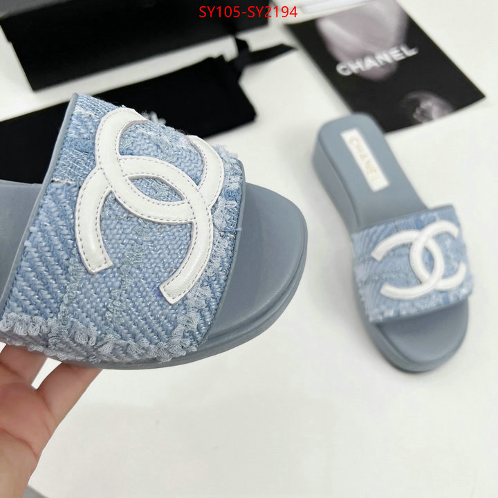 Women Shoes-Chanel 2023 replica wholesale cheap sales online ID: SY2194 $: 105USD