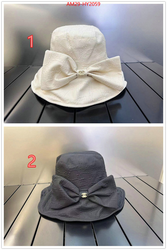 Cap (Hat)-Chanel 2023 luxury replicas ID: HY2059 $: 29USD