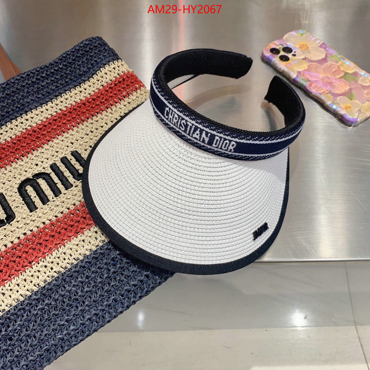 Cap (Hat)-Dior aaaaa+ replica designer ID: HY2067 $: 29USD