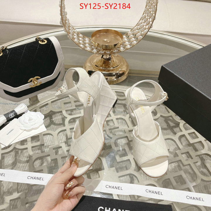 Women Shoes-Chanel replica us ID: SY2184 $: 125USD