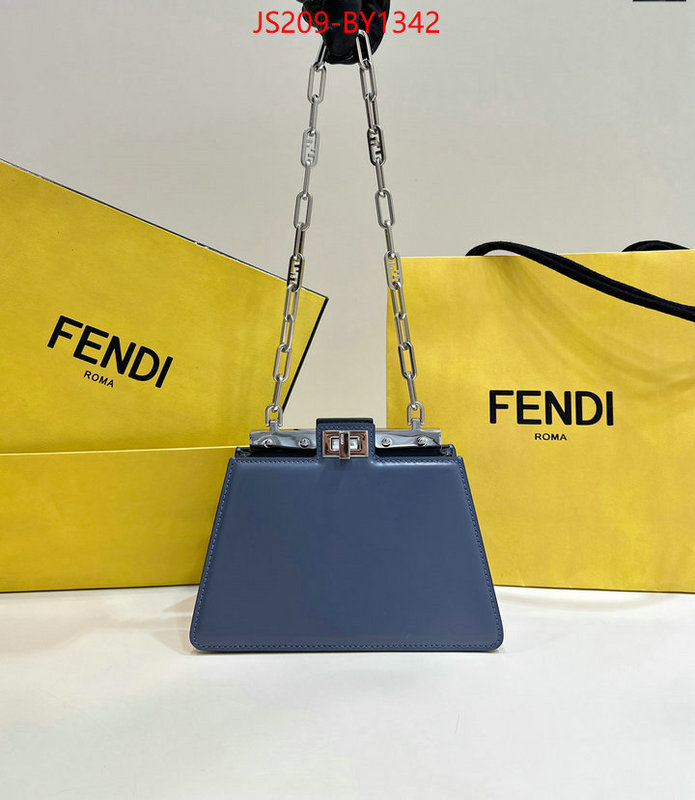 Fendi Bags(TOP)-Peekaboo,2023 perfect replica designer ID: BY1342,$: 209USD