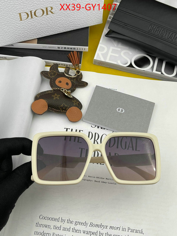 Glasses-Dior,luxury cheap ID: GY1407,$: 39USD