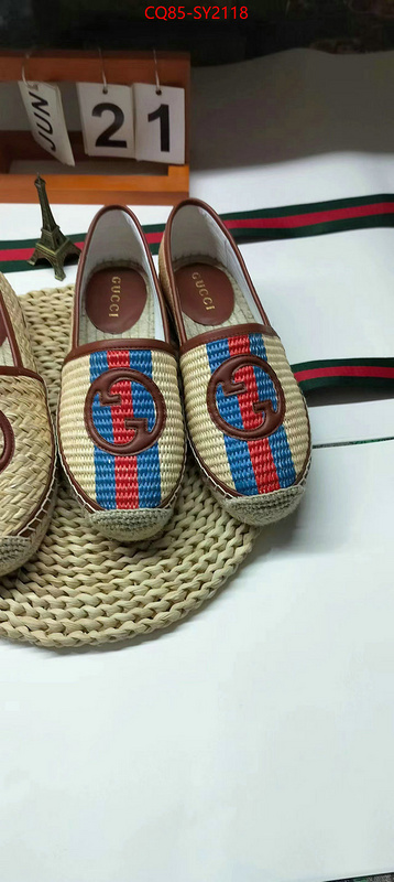 Women Shoes-Gucci online shop ID: SY2118 $: 85USD