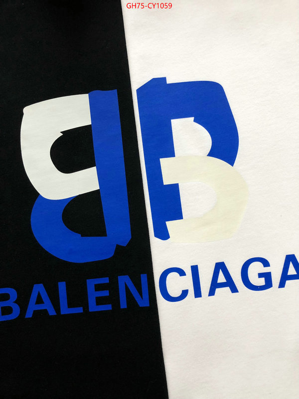 Clothing-Balenciaga,for sale online ID: CY1059,$: 75USD