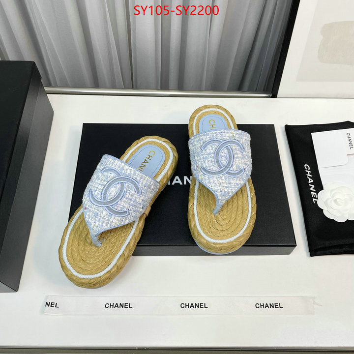 Women Shoes-Chanel replcia cheap from china ID: SY2200 $: 105USD