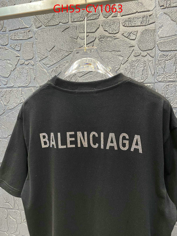 Clothing-Balenciaga,designer 1:1 replica ID: CY1063,$: 55USD