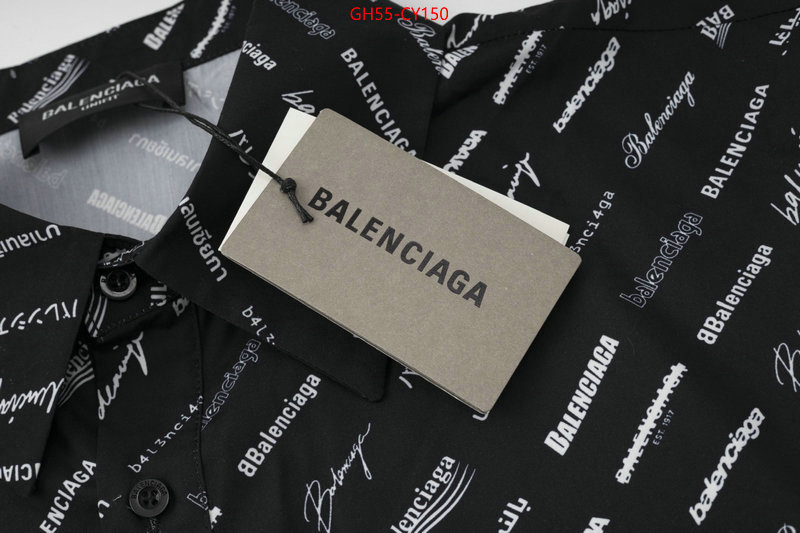 Clothing-Balenciaga,we provide top cheap aaaaa ID: CY150,$: 55USD