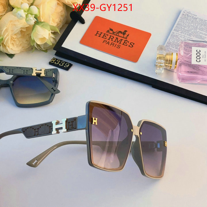 Glasses-Hermes,cheap replica ID: GY1251,$: 39USD