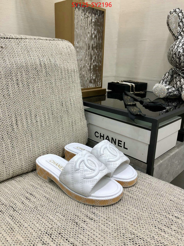 Women Shoes-Chanel where to find the best replicas ID: SY2196 $: 125USD