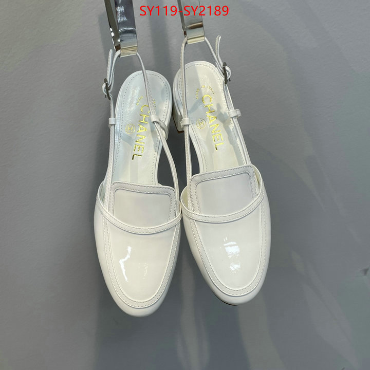 Women Shoes-Chanel top quality ID: SY2189 $: 119USD