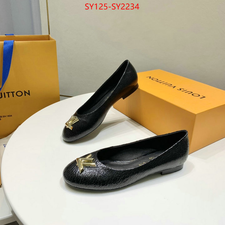 Women Shoes-LV the highest quality fake ID: SY2234 $: 125USD