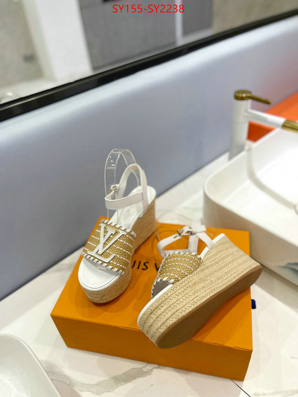 Women Shoes-LV luxury fashion replica designers ID: SY2238 $: 155USD