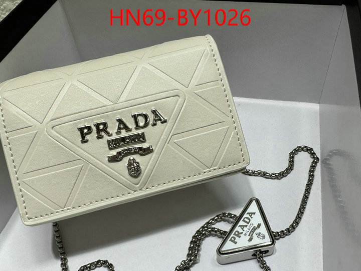 Prada Bags(4A)-Diagonal-,good quality replica ID: BY1026,$: 69USD