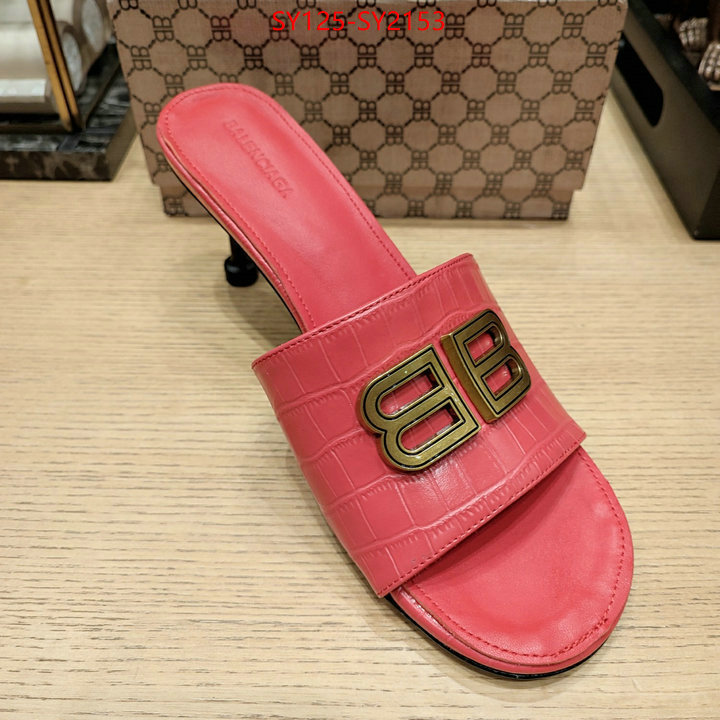 Women Shoes-Balenciaga first top ID: SY2153 $: 125USD