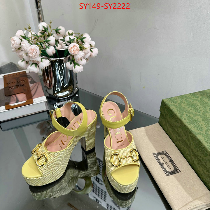 Women Shoes-Gucci wholesale sale ID: SY2222 $: 149USD