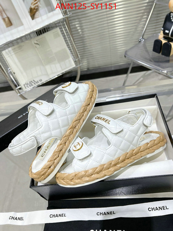 Women Shoes-Chanel,1:1 replica ID: SY1151,$: 125USD