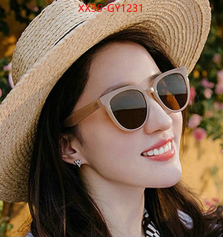 Glasses-Gucci,fake cheap best online ID: GY1231,$: 39USD