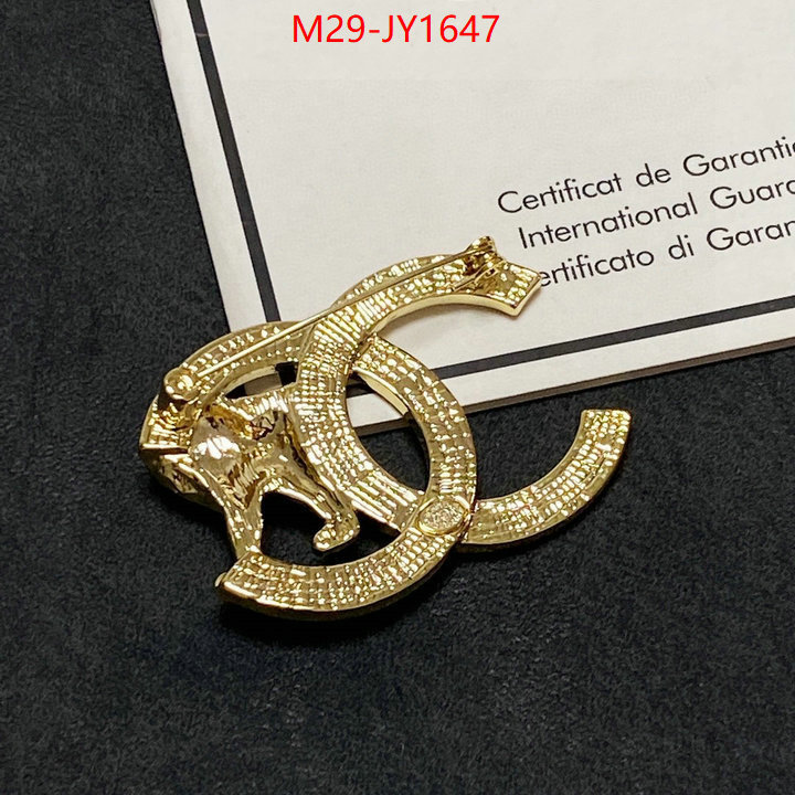 Jewelry-Chanel,outlet 1:1 replica ID: JY1647,$: 29USD