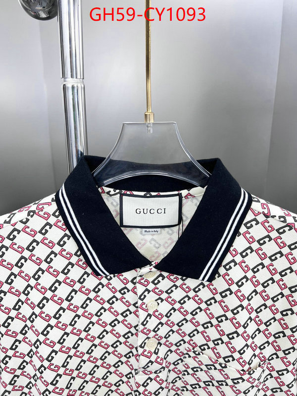 Clothing-Gucci,customize best quality replica ID: CY1093,$: 59USD