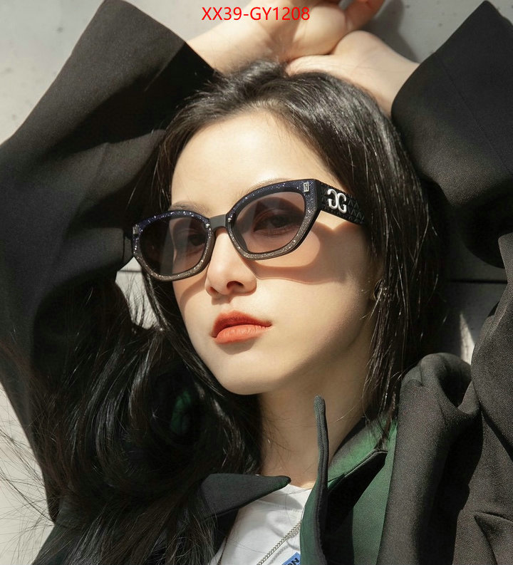 Glasses-Chanel,wholesale imitation designer replicas ID: GY1208,$: 39USD