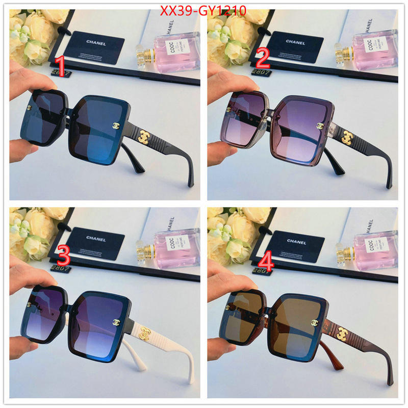 Glasses-Chanel,replica wholesale ID: GY1210,$: 39USD