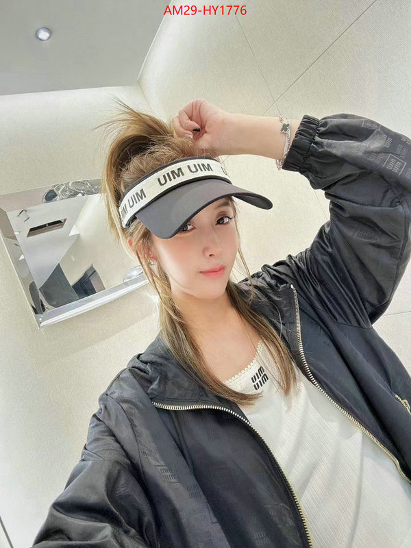 Cap(Hat)-Miu Miu high quality customize ID: HY1776 $: 29USD