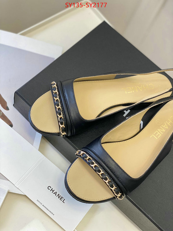 Women Shoes-Chanel high quality 1:1 replica ID: SY2177 $: 135USD