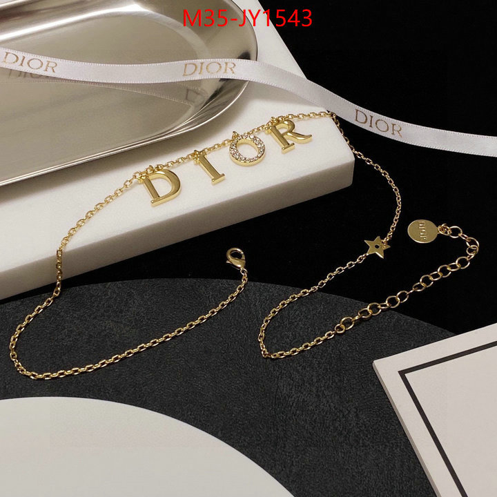 Jewelry-Dior,top perfect fake ID: JY1543,$: 35USD