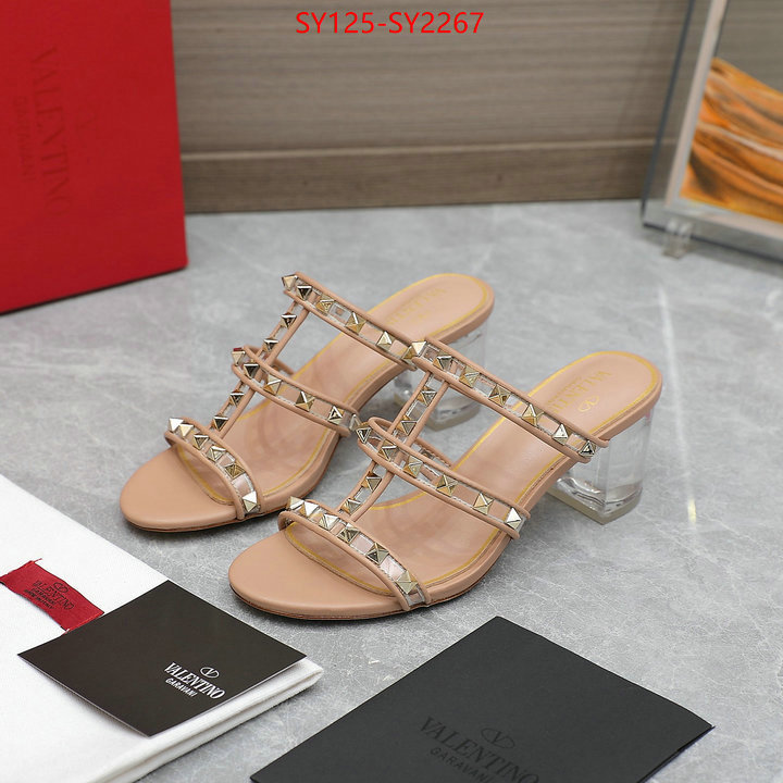 Women Shoes-Valentino replica 2023 perfect luxury ID: SY2267 $: 125USD
