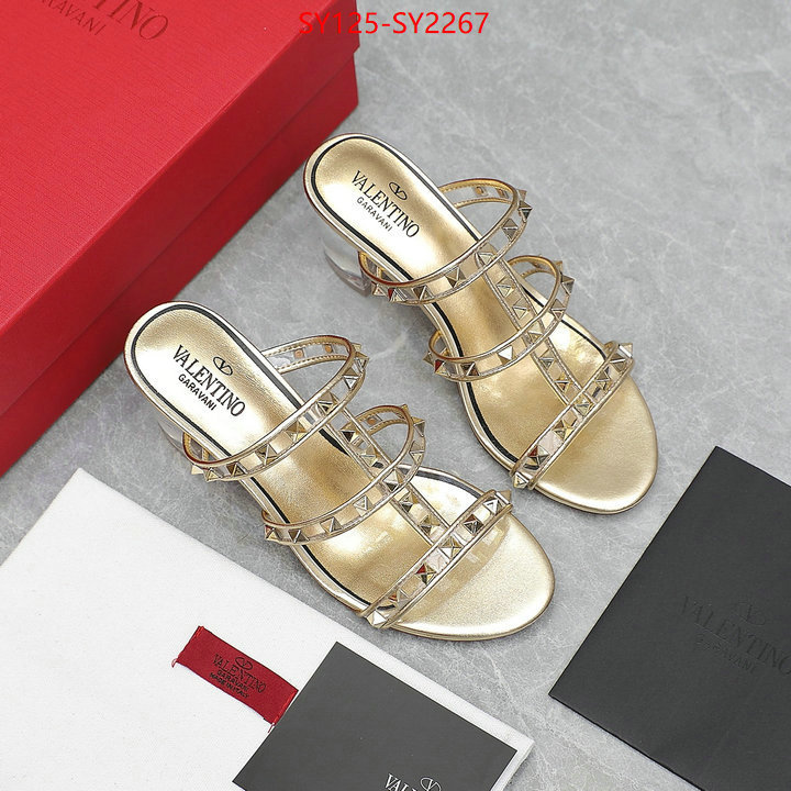 Women Shoes-Valentino replica 2023 perfect luxury ID: SY2267 $: 125USD