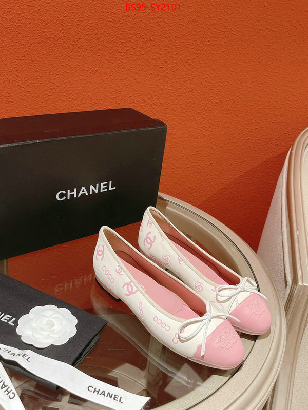 Women Shoes-Chanel best quality fake ID: SY2101 $: 95USD