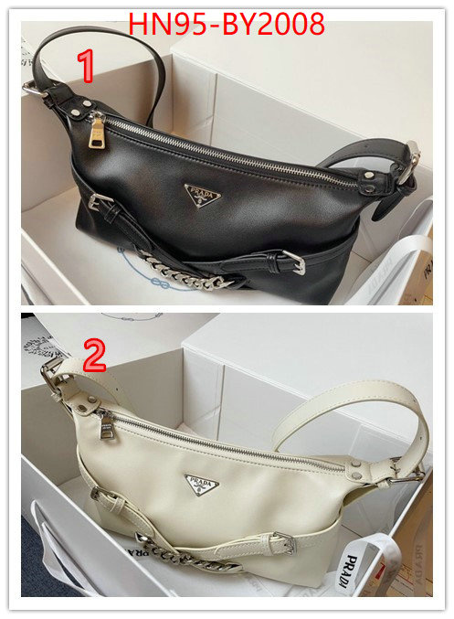 Prada Bags(4A)-Handbag- top brands like ID: BY2008 $: 95USD
