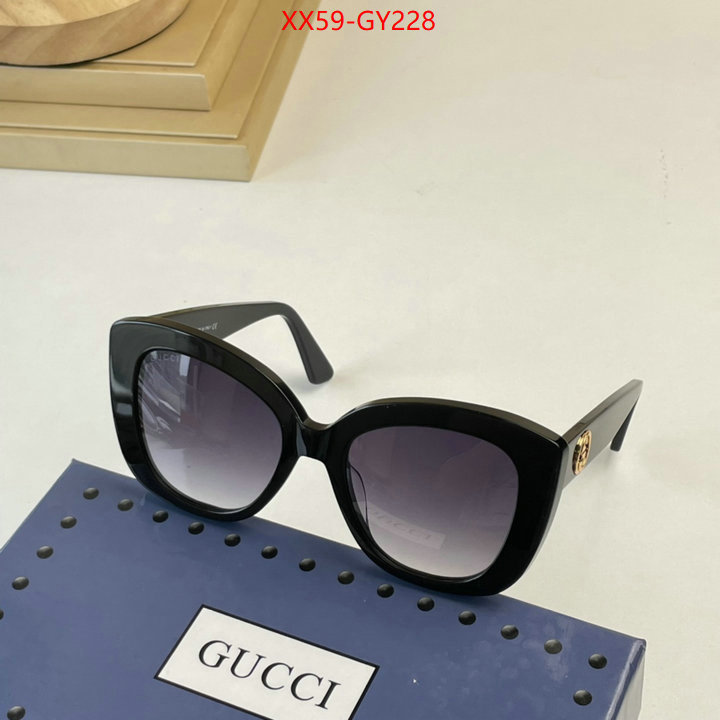 Glasses-Gucci,wholesale china ID: GY228,$: 59USD