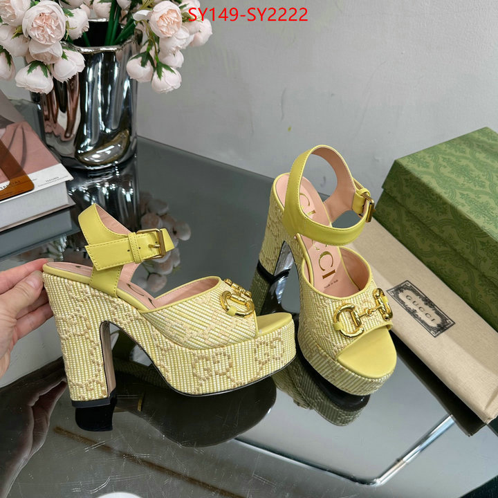 Women Shoes-Gucci wholesale sale ID: SY2222 $: 149USD