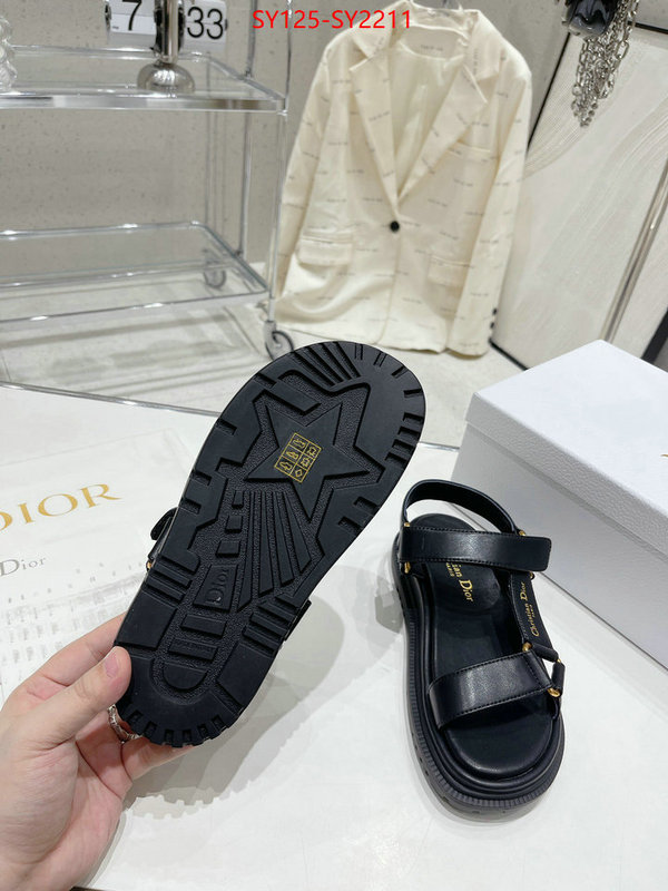 Women Shoes-Dior high quality ID: SY2211 $: 125USD