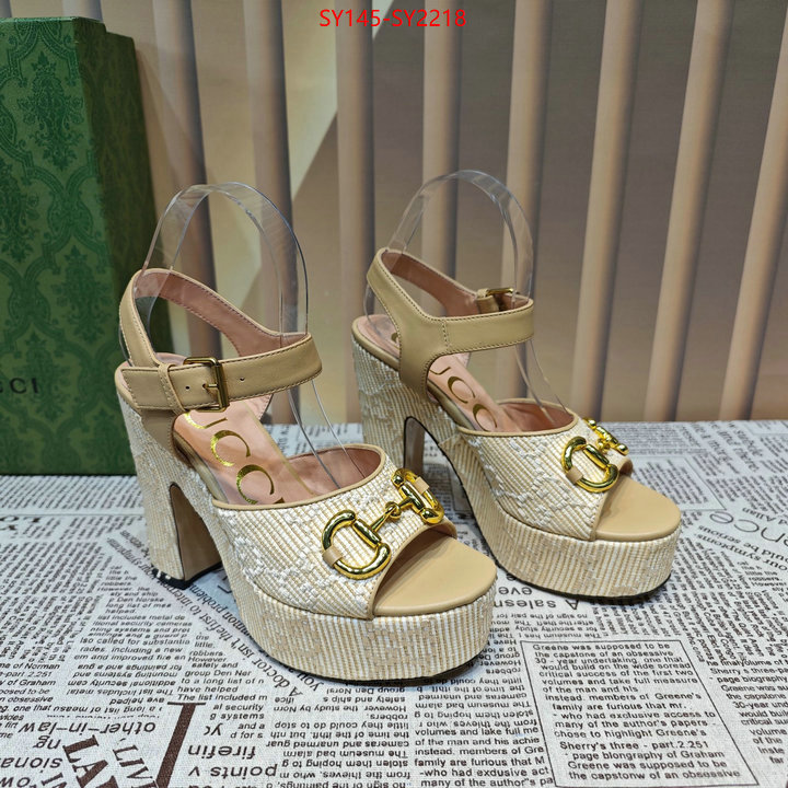 Women Shoes-Gucci buy 1:1 ID: SY2218 $: 145USD