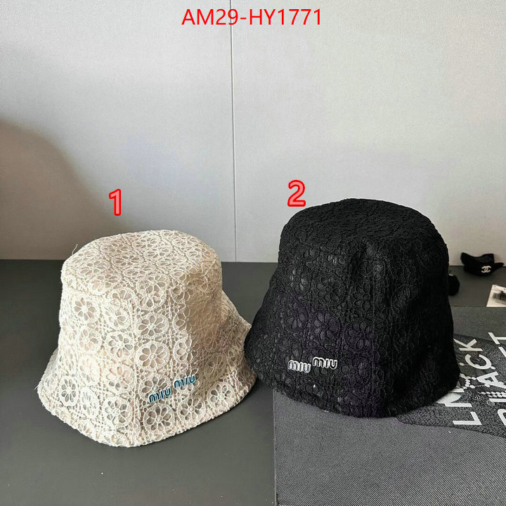 Cap(Hat)-Miu Miu new designer replica ID: HY1771 $: 29USD