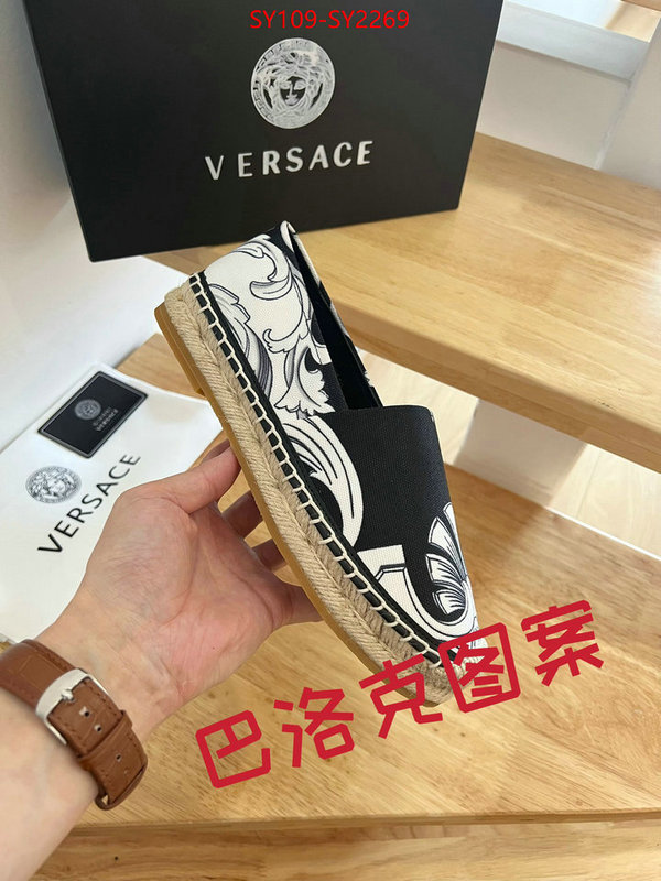 Women Shoes-Versace best replica ID: SY2269 $: 109USD