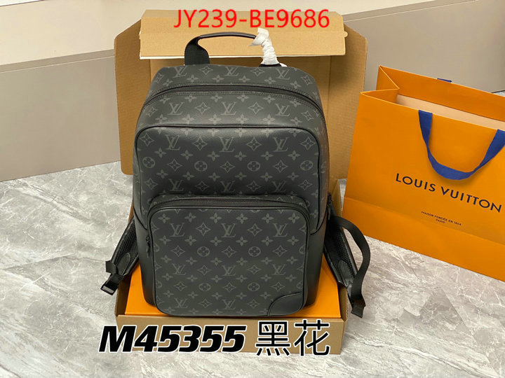 LV Bags(TOP)-Backpack-,mirror copy luxury ID: BE9686,$: 239USD