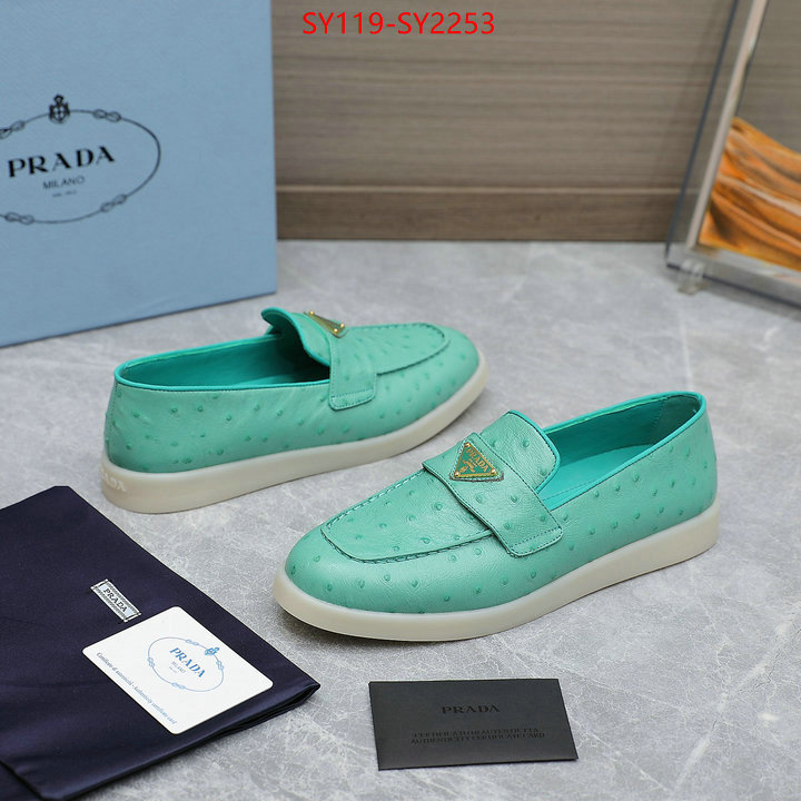 Women Shoes-Prada what's the best place to buy replica ID: SY2253 $: 119USD