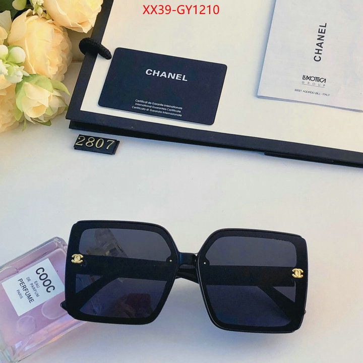 Glasses-Chanel,replica wholesale ID: GY1210,$: 39USD