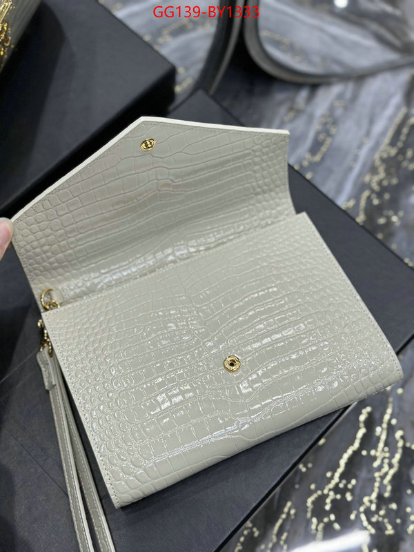 YSL Bag(TOP)-Clutch-,perfect quality designer replica ID: BY1333,$: 139USD