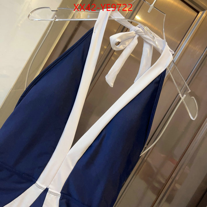 Swimsuit-Chanel,where should i buy replica ID: YE9722,$: 42USD