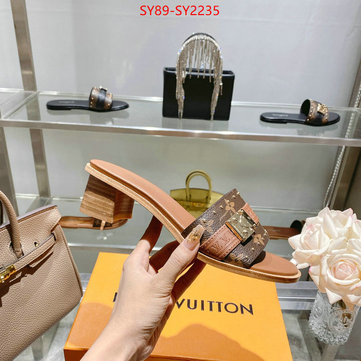 Women Shoes-LV fake designer ID: SY2235 $: 89USD