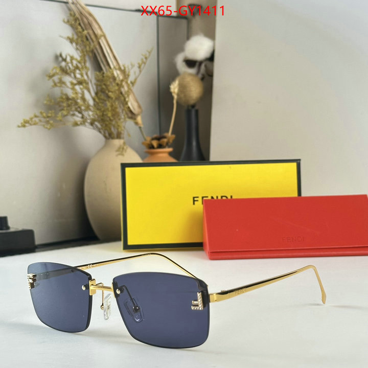 Glasses-Fendi,what is a counter quality ID: GY1411,$: 65USD